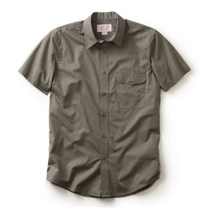 FEATHER CLOTH SS SHIRT TAN SM (рубашка) ― Одежда и сумки FILSON